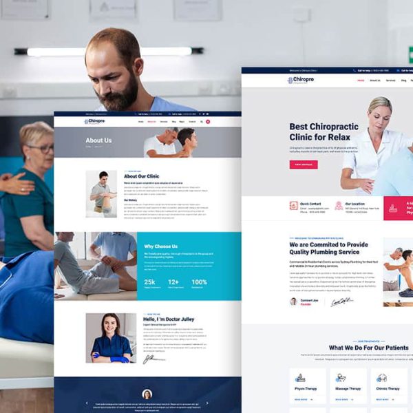 ChiroPro: Elementor Template Kit for Chiropractor, Physiotherapy & Orthopedics