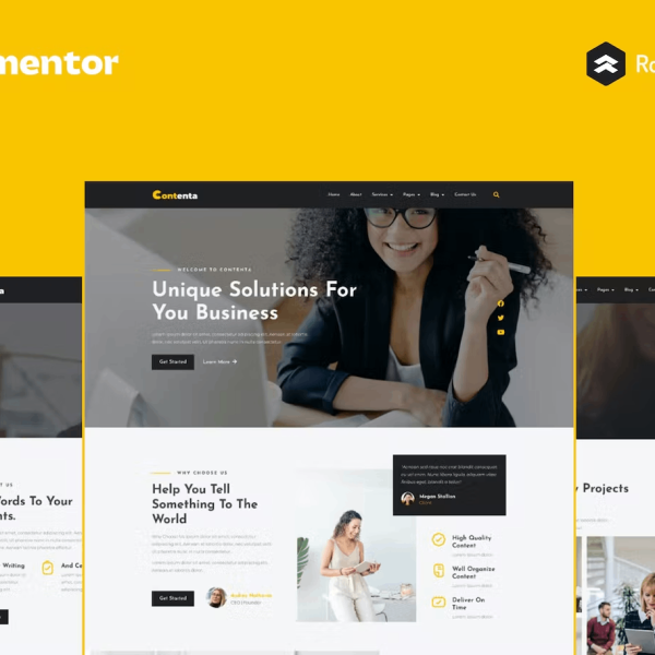 Contenta and Content Writing Services Full Site