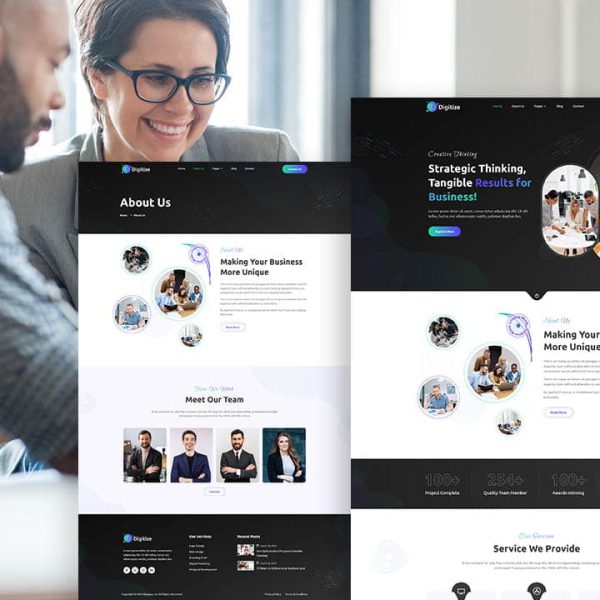Digitize: Elementor Template Kit for Digital Marketing Agencies