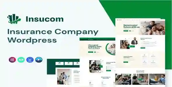 Insucom | Insurance WordPress Theme With Lifetime License
