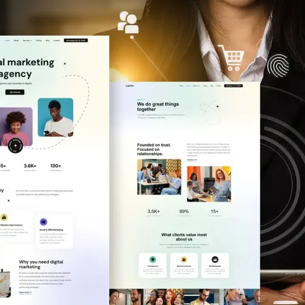 Jupiter: Elementor Template Kit for Digital Marketing Agencies