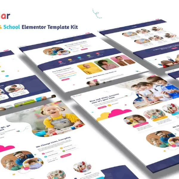 Kindar: Elementor Template Kit for Kindergartens & Schools