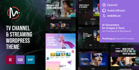 MediaFlex TV Channel And Streaming WordPress Theme | Lifetime License