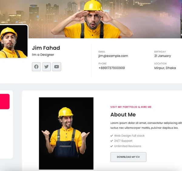 Metafolio: Elementor Template Kit for Creative Portfolios