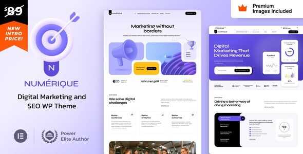 Numérique WordPress Theme For SEO And Digital Marketing