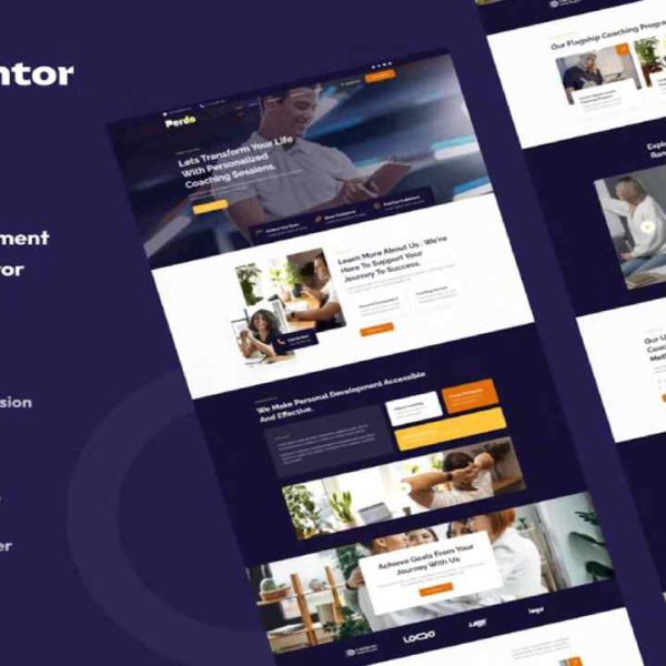 Perdo - Template Kit for Personal Development Coaching Services