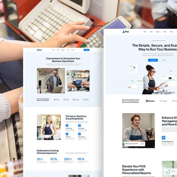 POS: Elementor Template Kit for Point Of Sale & SaaS