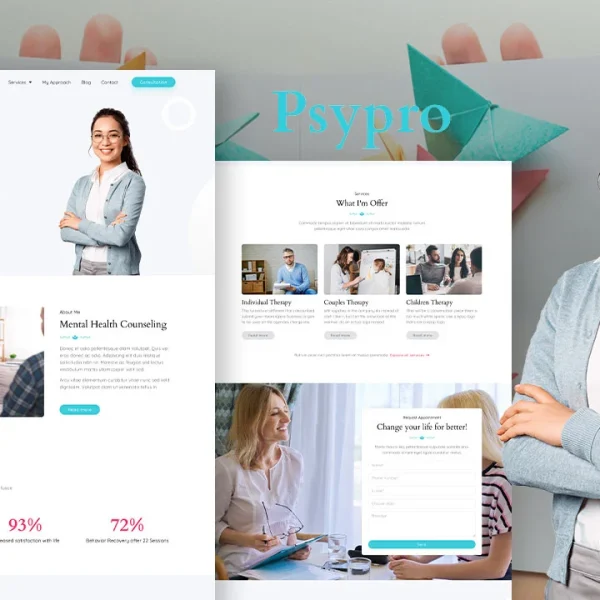 Psypro: Elementor Template Kit for Psychological Healthcare