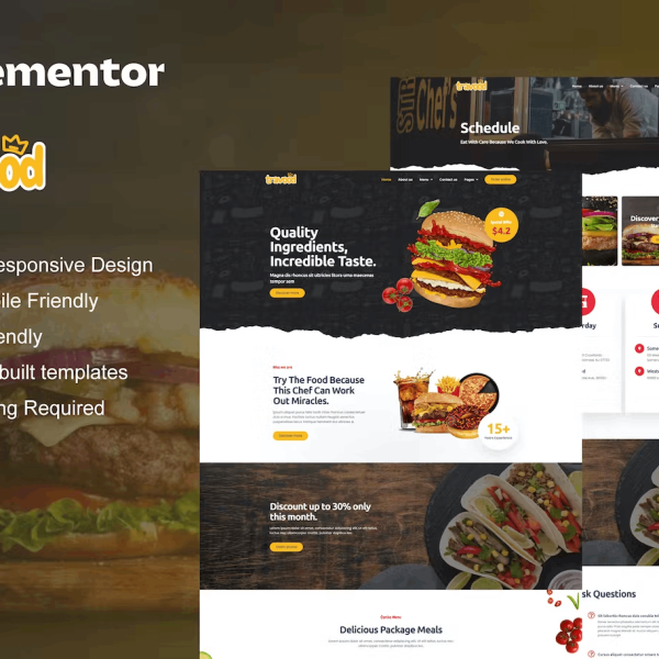 Travood – Food Truck and Street Food Template Kit
