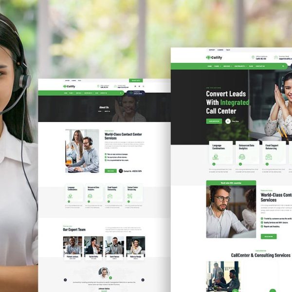 Callify: Elementor Template Kit for Call Centers & Telemarketing