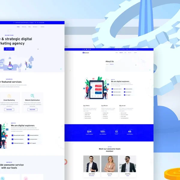 Connect: Elementor Template Kit for Modern Business & Agencies