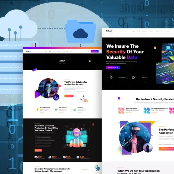 Cyberly: Elementor Template Kit for Cyber Security Services
