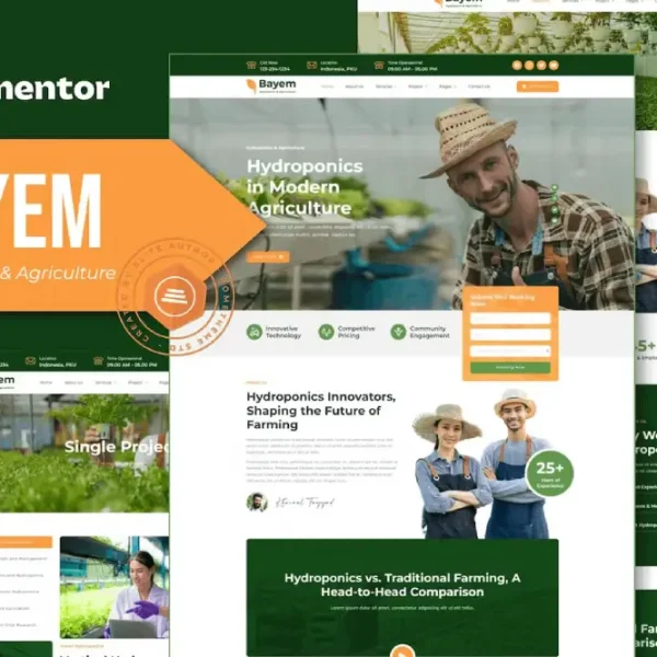 Blaire - Personal Portfolio Elementor Template Kit