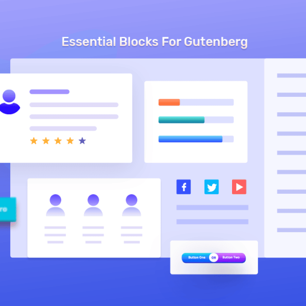 Essential Blocks Pro Plugin Gutenberg Web Building | Lifetime License | One Time Payment