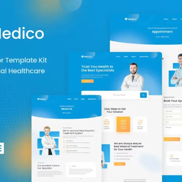 Medico: Elementor Template Kit for Medical & Healthcare Services