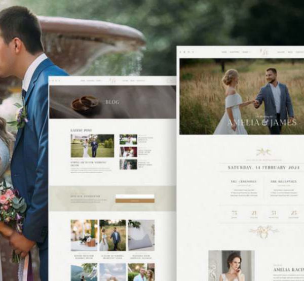 Foreverlove - Elementor Template Kit for Wedding Invitations