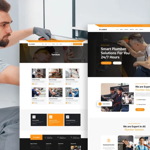 iPlumber: Elementor Template Kit for Plumbing Services