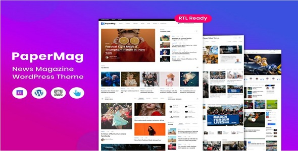 PaperMag | News Magazine WordPress Theme With Lifetime License