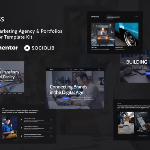 Industrix – Elementor Template Kit for Manufacturing & Industrial Businesses