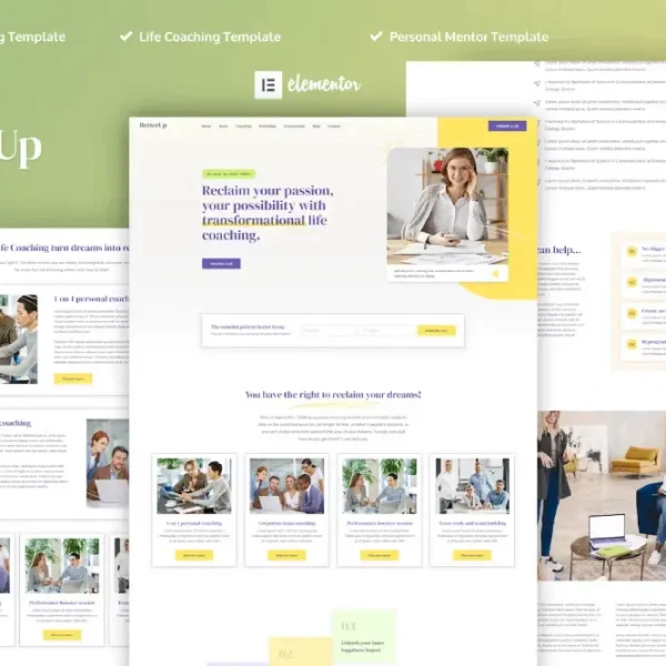 Built: Elementor Pro Template Kit for Machinery & Equipment Rentals