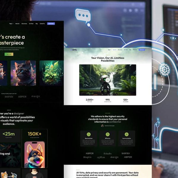 AI Agency Elementor Template Kit for AI Agencies & Startups