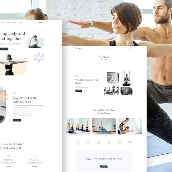 Yoggly: Elementor Template Kit for Yoga, Meditation & Fitness